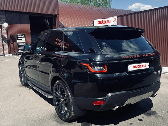 2013 Land Rover Range Rover Sport II, чёрный - вид 9