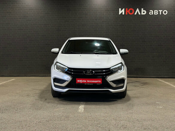 2023 Lada (ВАЗ) Vesta I Рестайлинг (NG), белый - вид 1