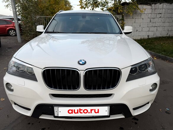 2011 BMW X3 20d xDrive II (F25), белый, 1700000 рублей