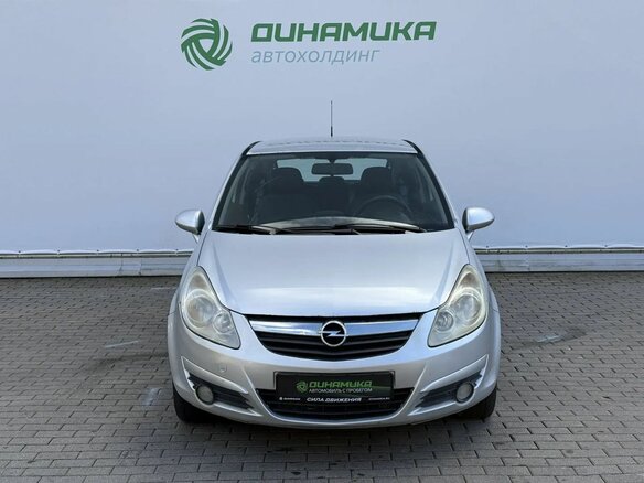 2008 Opel Corsa D, серебристый, 265000 рублей - вид 1