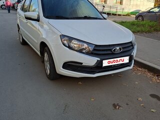 2020 Lada (ВАЗ) Granta I Рестайлинг, белый, 650000 рублей, вид 2