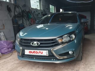 2016 Lada (ВАЗ) Vesta I, серый, 600000 рублей, вид 1