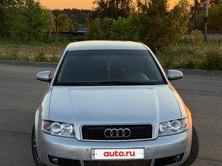 2002 Audi A4 II (B6), серебристый, 290000 рублей, вид 1