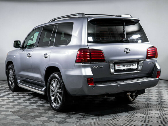 2010 Lexus LX 570 III, серебристый - вид 6