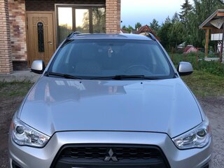 2013 Mitsubishi ASX I Рестайлинг, серебристый, 1044444 рублей, вид 3