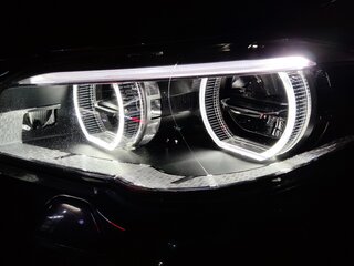 2014 BMW 5 серии 528i xDrive VI (F10/F11/F07) Рестайлинг, синий, 2600000 рублей, вид 4