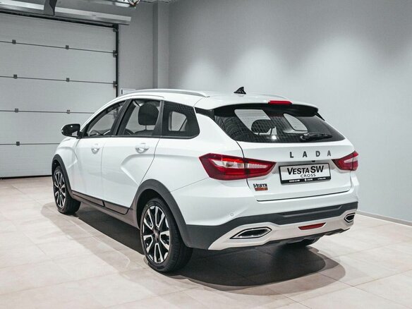2026 Lada (ВАЗ) Vesta SW Cross I Рестайлинг (NG), белый - вид 6