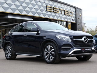 2018 Mercedes-Benz GLE Coupe 350 d I (C292), синий, 4865000 рублей, вид 3