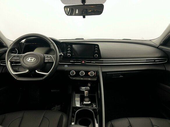 2023 Hyundai Elantra VII (CN7) Рестайлинг, белый - вид 12