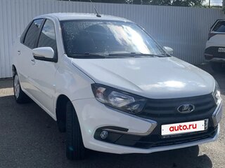 2019 Lada (ВАЗ) Granta I Рестайлинг, белый, 650000 рублей, вид 3