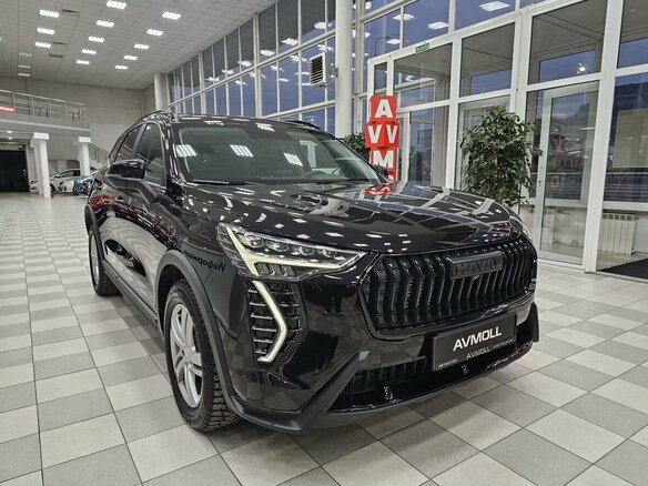2024 Haval Jolion I Рестайлинг, чёрный - вид 2
