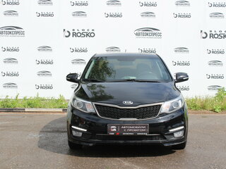 2015 Kia Rio III Рестайлинг, чёрный, 990000 рублей, вид 2