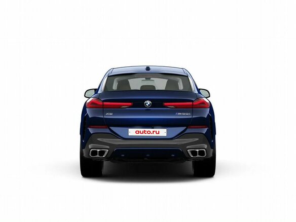 2025 BMW X6 40d III (G06) Рестайлинг, синий - вид 7