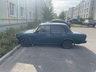 2005 Lada (ВАЗ) 2107, зелёный, 110000 рублей, вид 5