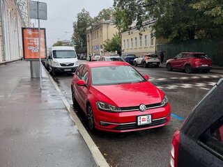 2018 Volkswagen Golf VII Рестайлинг, красный, 1800000 рублей, вид 1