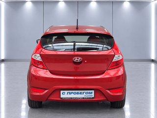 2011 Hyundai Solaris I, красный, 650000 рублей, вид 4