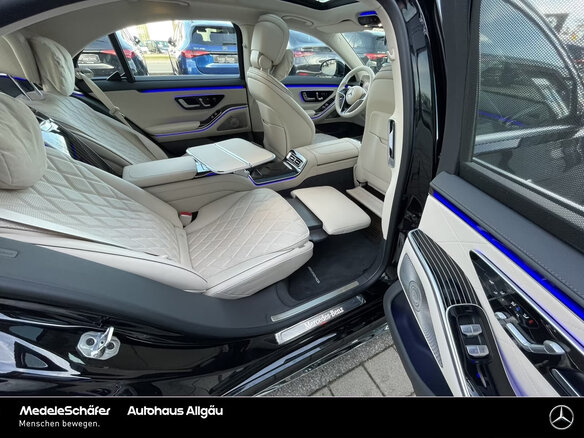 2026 Mercedes-Benz S-Класс 580 Long 4MATIC VII (W223), чёрный - вид 10
