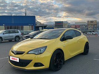 2013 Opel Astra GTC J Рестайлинг, жёлтый, 1200000 рублей, вид 1