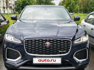 2021 Jaguar F-Pace I Рестайлинг, синий, 5350000 рублей, вид 4