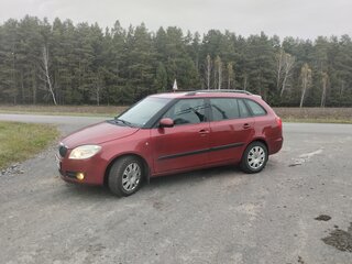 2008 Skoda Fabia II, красный, 495000 рублей, вид 3
