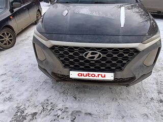 2020 Hyundai Santa Fe IV, чёрный, 2730000 рублей, вид 4