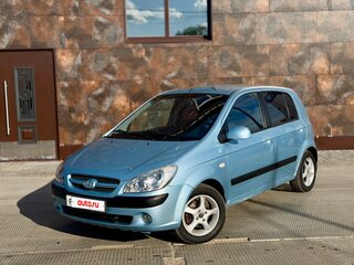 2005 Hyundai Getz I Рестайлинг, голубой, 380000 рублей, вид 1