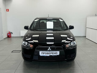 2008 Mitsubishi Lancer X, чёрный, 585000 рублей, вид 2