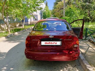 2006 Chevrolet Lanos I, красный, 240000 рублей, вид 4