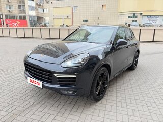 2017 Porsche Cayenne II Рестайлинг (958), синий, 3800000 рублей, вид 1