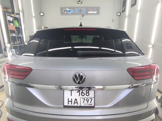 2021 Volkswagen Atlas Cross Sport I, серый, 3500000 рублей, вид 2