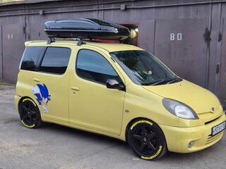 2000 Toyota FunCargo, жёлтый, 300000 рублей, вид 1