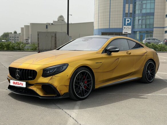 2014 Mercedes-Benz S-Класс AMG 63 AMG III (W222, C217), серый, 6650000 рублей - вид 3
