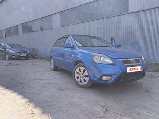 2010 Kia Rio II Рестайлинг, синий, 380000 рублей, вид 4