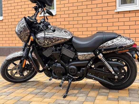 2015 Harley-Davidson Street 750, серебристый, 590000 рублей - вид 1