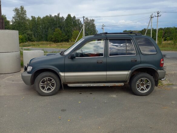 1998 Kia Sportage I, зелёный - вид 5