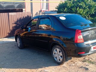2011 Renault Logan I Рестайлинг, чёрный, 570000 рублей, вид 2