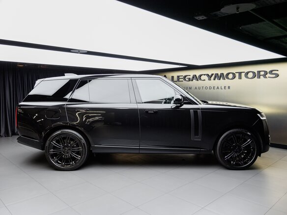 2026 Land Rover Range Rover D350 MHEV Long V, чёрный - вид 7