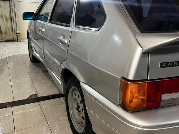 2008 Lada (ВАЗ) 2114, серебристый - вид 4