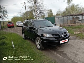 2004 Mitsubishi Outlander I, чёрный, 700000 рублей, вид 1