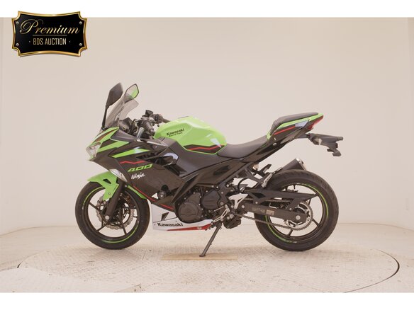 2022 Kawasaki Ninja 400, зелёный, 650000 рублей - вид 5
