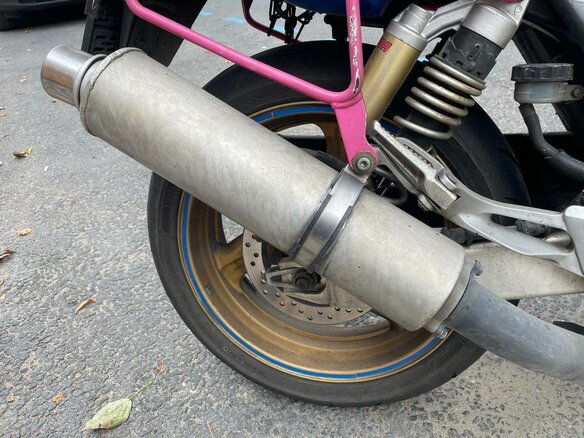 2005 Honda CB 400 Super Four, синий, 410000 рублей - вид 7
