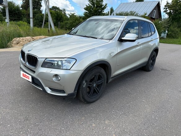 2011 BMW X3 20d xDrive II (F25), серый, 1425000 рублей - вид 1