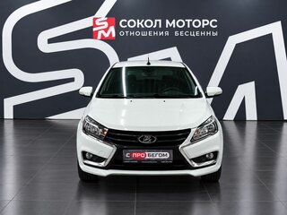 2016 Lada (ВАЗ) Vesta I, белый, 749900 рублей, вид 3