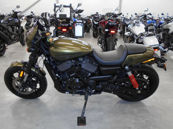 2017 Harley-Davidson Street Rod, зелёный, 550000 рублей - вид 3