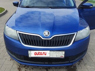 2018 Skoda Rapid I Рестайлинг, синий, 650000 рублей, вид 1