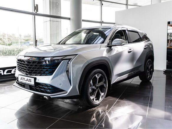 2026 Geely Atlas II, серебристый, 3449990 рублей