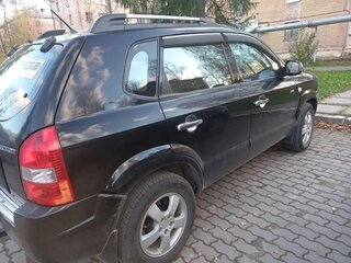 2007 Hyundai Tucson I, чёрный, 750000 рублей, вид 4