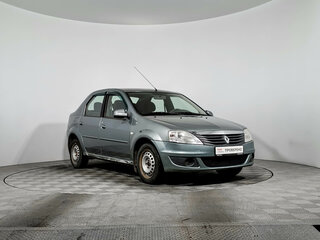 2011 Renault Logan I Рестайлинг, синий, 345000 рублей, вид 3