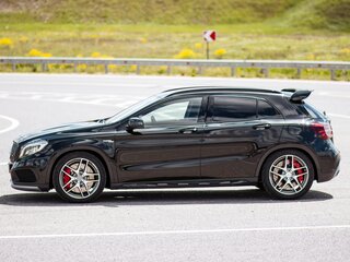 2014 Mercedes-Benz GLA AMG 45 AMG I (X156), чёрный, 2400000 рублей, вид 2