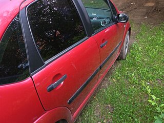 2007 Citroen C3 I Рестайлинг, красный, 190000 рублей, вид 4